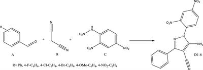 Synthesis of novel Fe3O4 nanostructures surrounded by Ti-MOF nanostructures as bioactive and efficient catalysts in three-component synthesis of new pyrazole derivatives